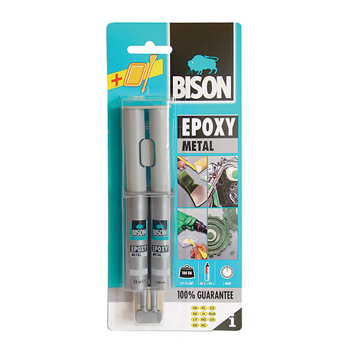 Lepidlo Bison epoxy metal 24ml