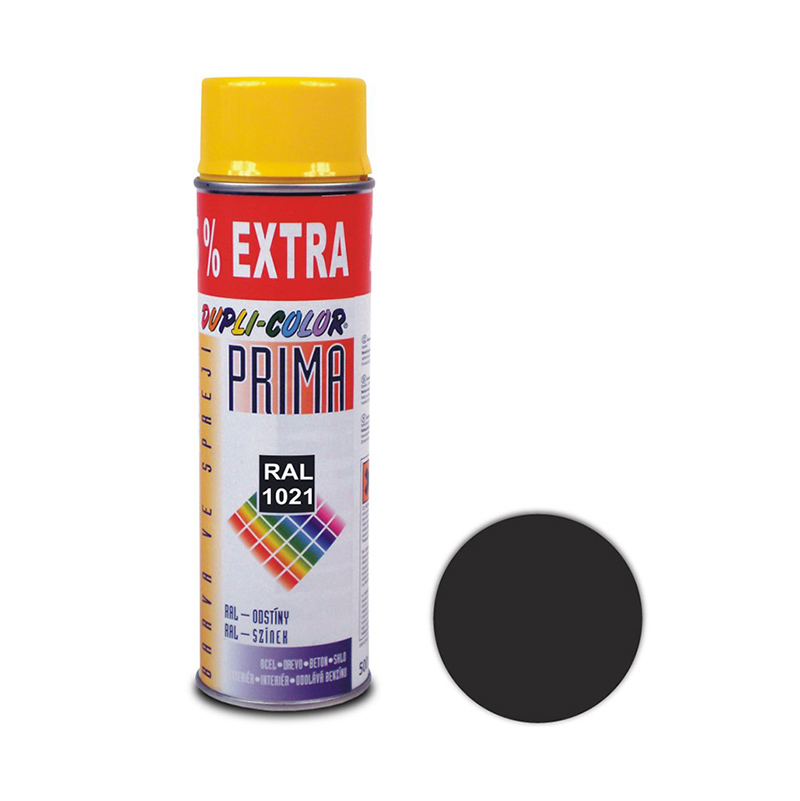 PRIMA spray 500 ml čierna matná